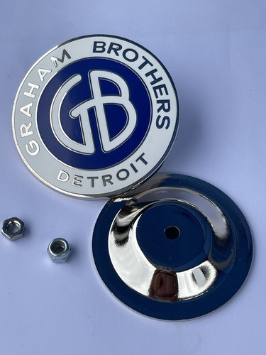 Graham Brothers Radiator Emblem Badge - Picture 3 of 4