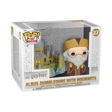 FIGURA DE VINILO HARRY POTTER DUMBLEDORE CON HOGWARTS 3,75