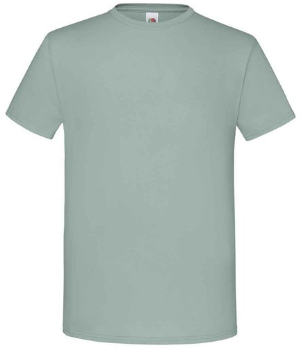 Camiseta Fruit of the Loom Iconic 150 Calce Ajustado Algodón Hilado en Anillos Manga Corta - Imagen 38 de 39