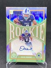 2022 Panini Legacy Jalen Tolbert Silver Auto Rookie Card #162 COWBOYS 91724