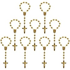 50 Baptism Rosary Acrylic Rosary Mini Rosary Suitable for the First Holy Comm...