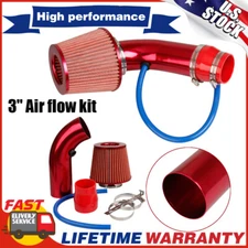 Cold Air Intake Filter Induction Set Pipe Power Flow Hose System Accessories EOJ