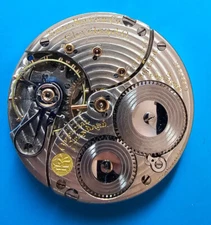 16 SIZE BALL WALTHAM OFFICIAL R.R. STANDARD MODEL 1899 POCKET WATCH PARTS  17J