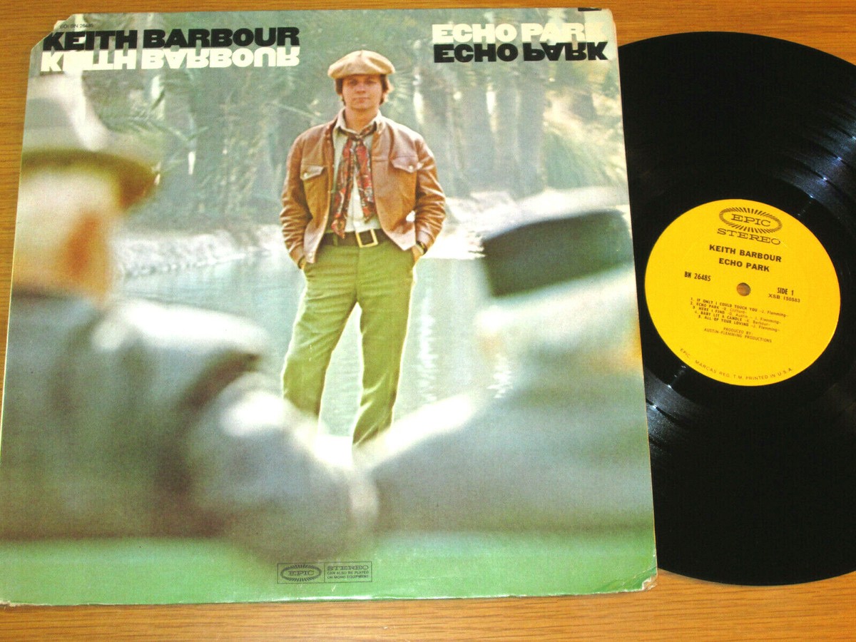 STEREO 60's FOLK ROCK LP - KEITH BARBOUR - EPIC 26485