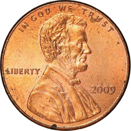 United States | 1 Cent Coin | Abraham Lincoln | Log Cabin | 2009 - Picture 2 of 4