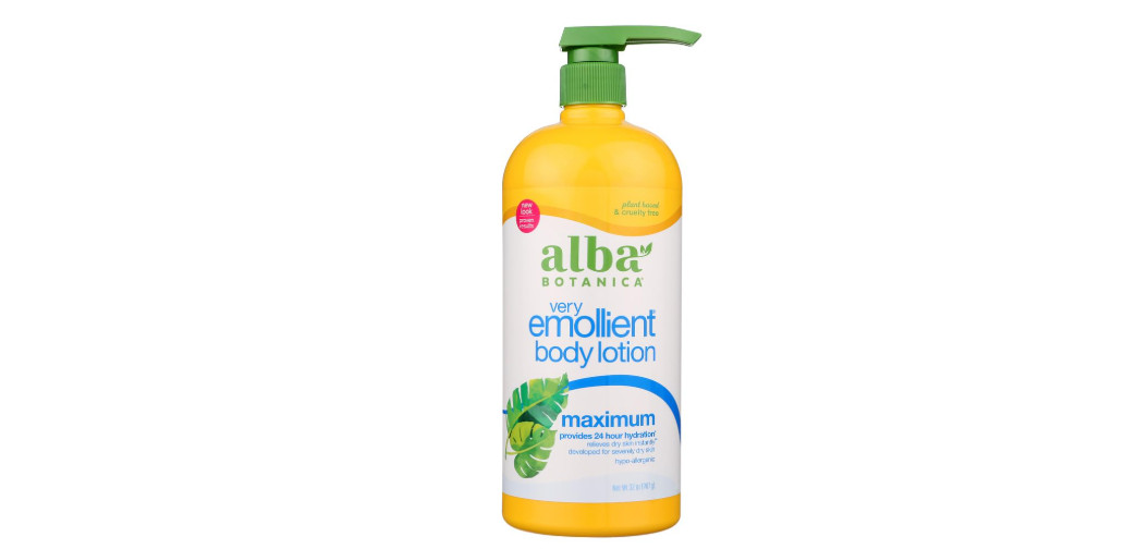 Alba Botanica Very Emollient Body Lotion, Maximum, 32 oz