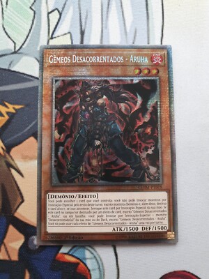 Unchained Zwillinge - Aruha CHIM-EN008 (Portugiesisch) Starlight seltene 1. Auflage Neuwertig