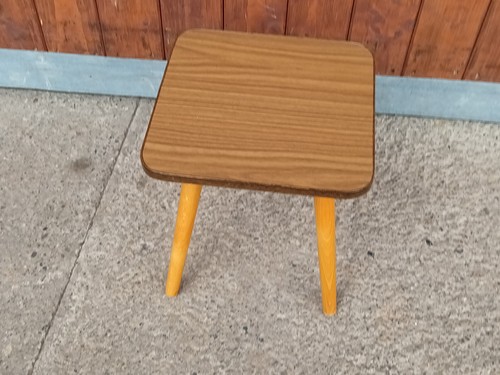 Flower Bench 50s Vintage Flower Table Rockabilly Retro Flower Stand Stool 50s 6 - Picture 7 of 11