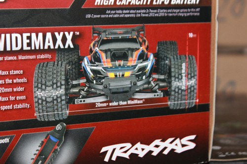 Traxxas TRX 108076 -1 Blue Mini XRT VXL-3S Brushless 1:16 New Boxed - Picture 7 of 21