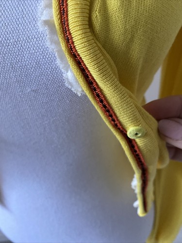 Daquared2 Cardigan Size M Yellow - Picture 8 of 12