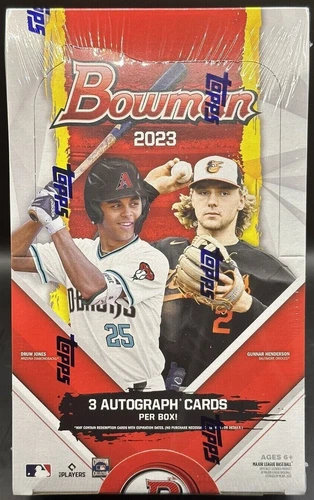 2023 Bowman Baseball Jumbo Factory Sealed Hobby Box Sealed