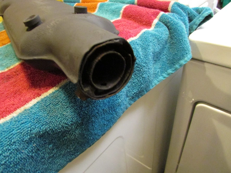 SILENCIADOR CÁMARA EXPANSIÓN TUBO SILENCIADOR ESCAPE KAWASAKI G4TR KV100 1970-1976 Foto 2 de 4