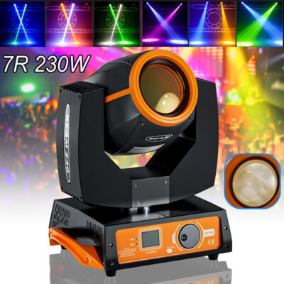 230W 7R Beam Zoom Sharpy 8 Prism DMX Stage Lighting Moving Head Light Disco DJ