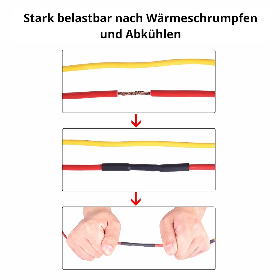 1/5/10 Meter Schrumpfschlauch 2:1 3:1 4:1 mit /ohne Kleber - Ø 1,0 - 100,0 mm - Bild 4 von 4