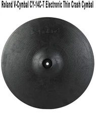 Roland V-Cymbal CY-14C-T Electronic Thin Crash Cymbal - In Stock