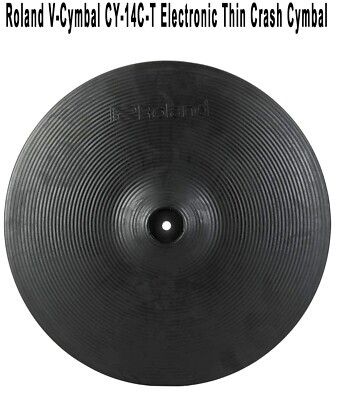 Roland V-Cymbal CY-14C-T Electronic Thin Crash Cymbal - US Sourced- In Stock