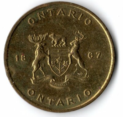 Ontario 1867 White Trillion | eBay
