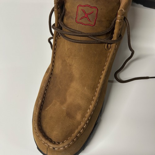 Twisted X Chukka Men's Shoes Boots Size 10.5 Leather Oil Resistant Waterproof - Picture 10 of 24