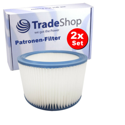 2x Filter Ersatz für SQ 650-11 650-21 INOX Bosch GAS 15 20 25 15 L 20 L SFC