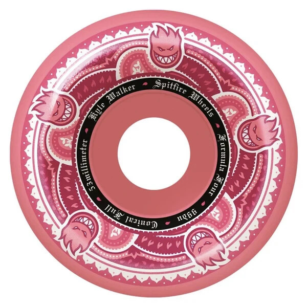 Spitfire Formula Four Kyle Walker Revolution Conical Skateboard Wheels 53mm 99DN