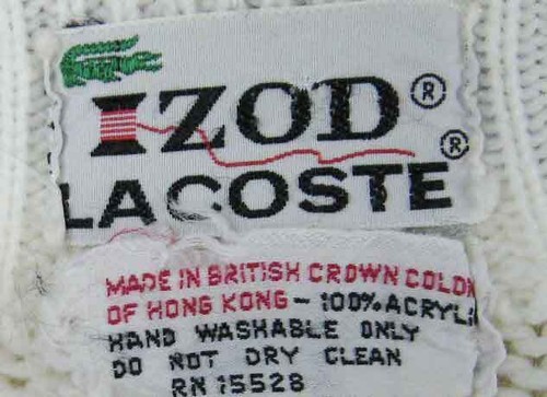 Several White Tennis Sweater IZOD Lacoste V-Neck - Vintage - 第 28/29 張圖片