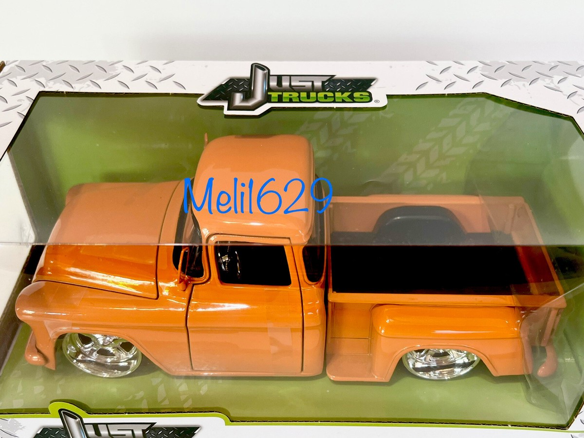 Jada 1/24 1955 Chevy StepSide PickUp (Orange) | eBay
