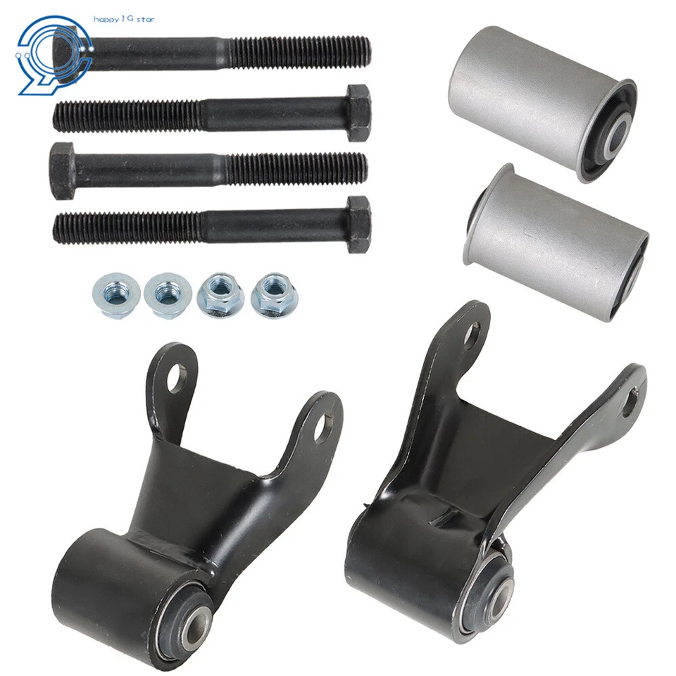 Kit de reparación de grillete de resorte de hoja trasera 722-006 2 piezas para camioneta Chevy C/K Gmc Foto 2 de 4