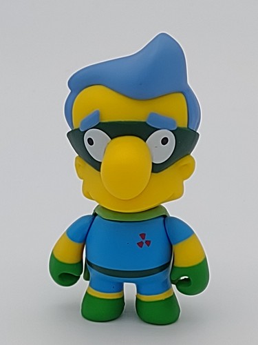 Kidrobot The Simpsons Milhouse Fallout Boy 3" Vinyl Mini Figure 25th Anniversary - Picture 2 of 4