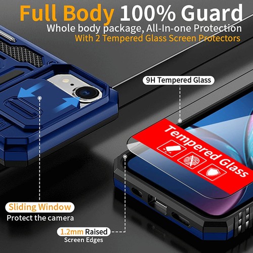 Protective Phone Case Cover For iPhone 14 13 Pro Max 12 11 XS MAX XR X 8 7 Plus - Picture 6 of 20
