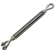 50   Drop Forged Eye/Jaw Turnbuckles, 3/8" X 6" Take-up