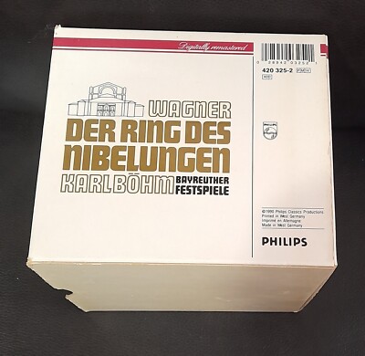 Wagner Der Ring des Nibelungen Bohm PHILIPS GERMANY 14CD FULL