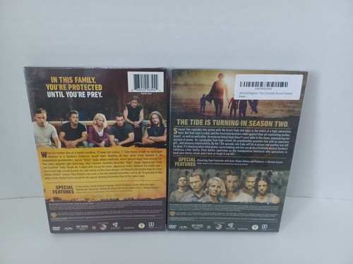 LOT of 2 NEW Sealed Animal Kingdom Complete First and Second Season DVDs... - Picture 2 of 2
