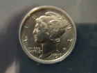 1917  P Mercury Dime ANACS AU 58 DETAILS