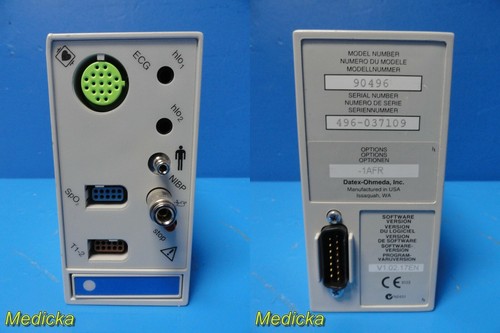 Spacelabs Ultraview SL2800 Patient Monitor W/ Printer, Module & NEW Leads~19336 - Picture 7 of 12