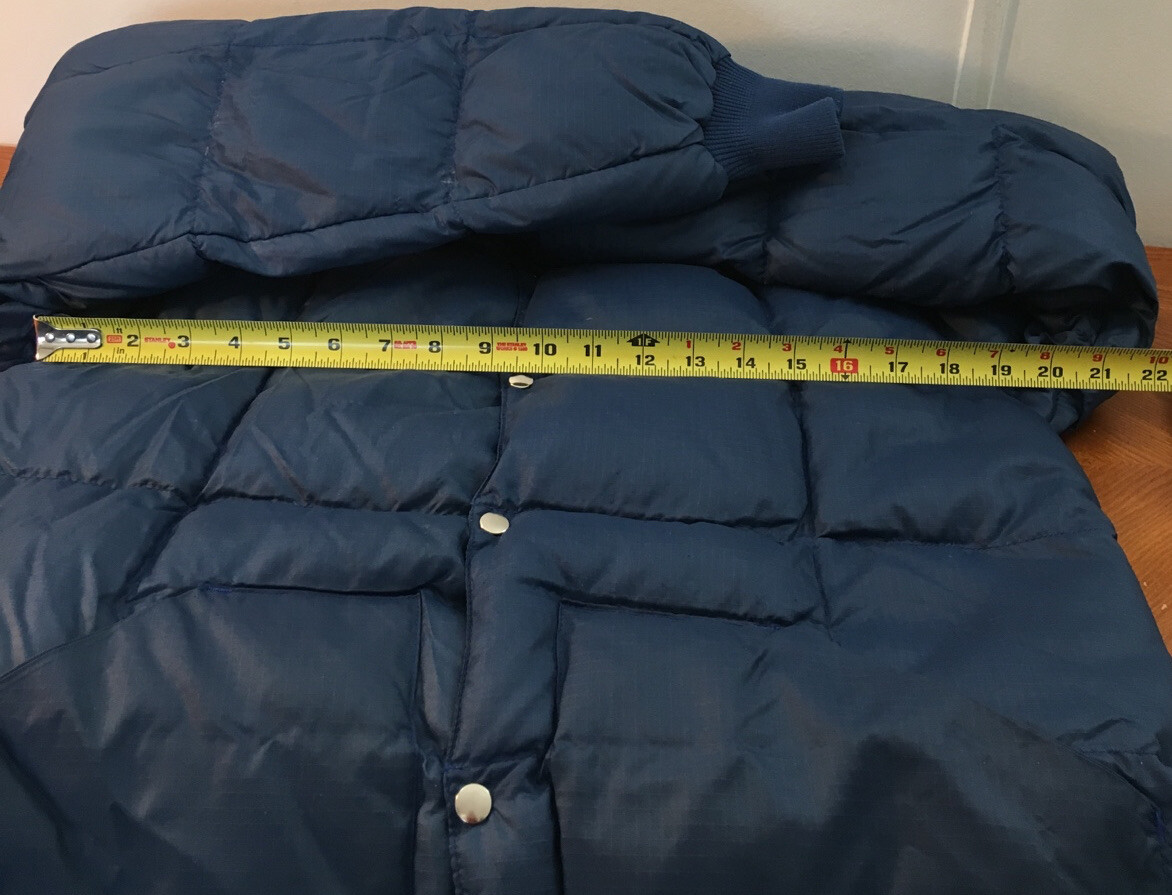 Vintage 70s Holubar Heavy Goose Down Puffer Parka Jacket Men Size