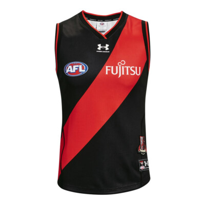 Essendon Bombers AFL Under Armour Players Home Guernsey