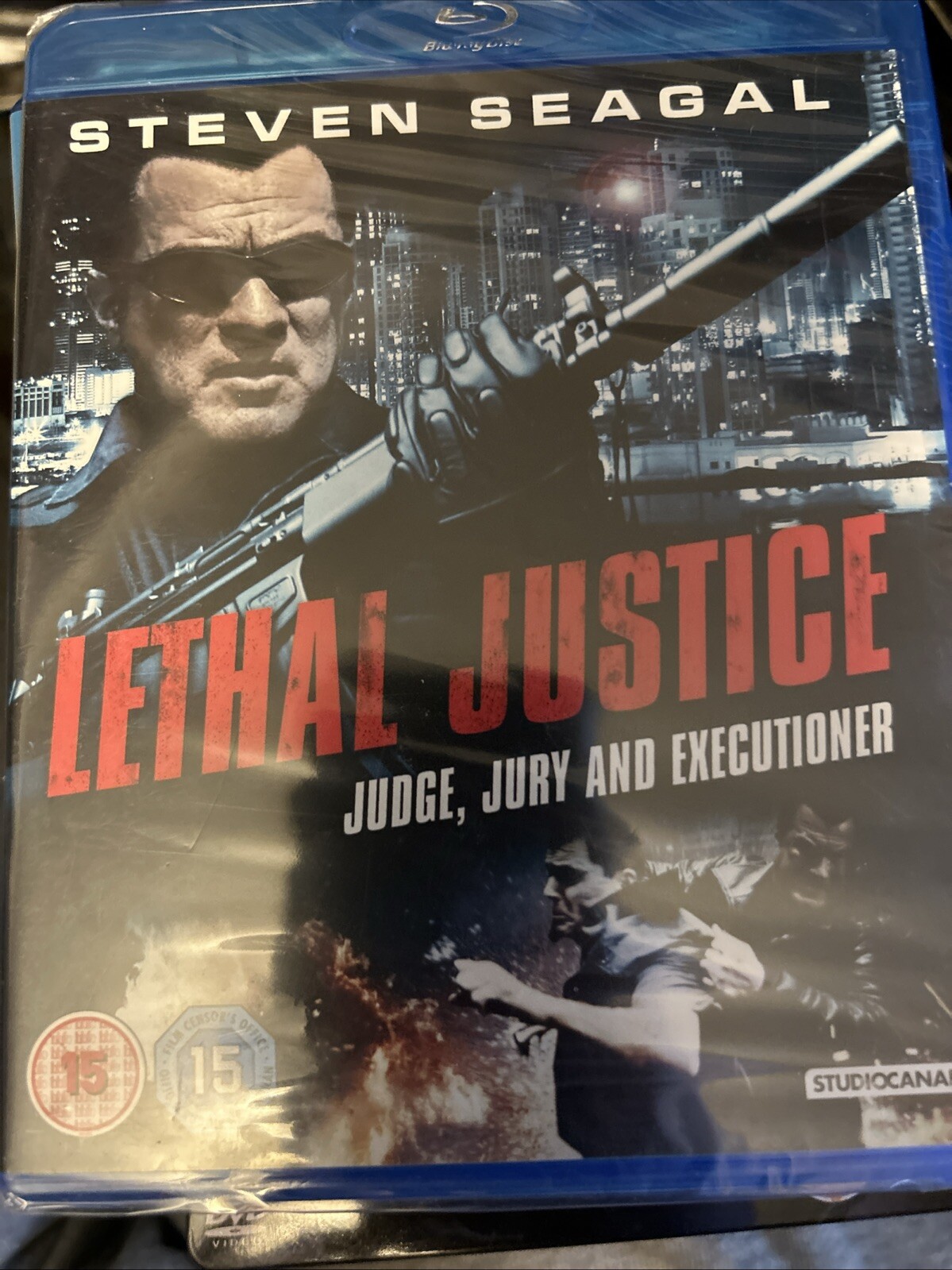 Lethal Justice (Blu-ray, 2011) Steven Seagal New