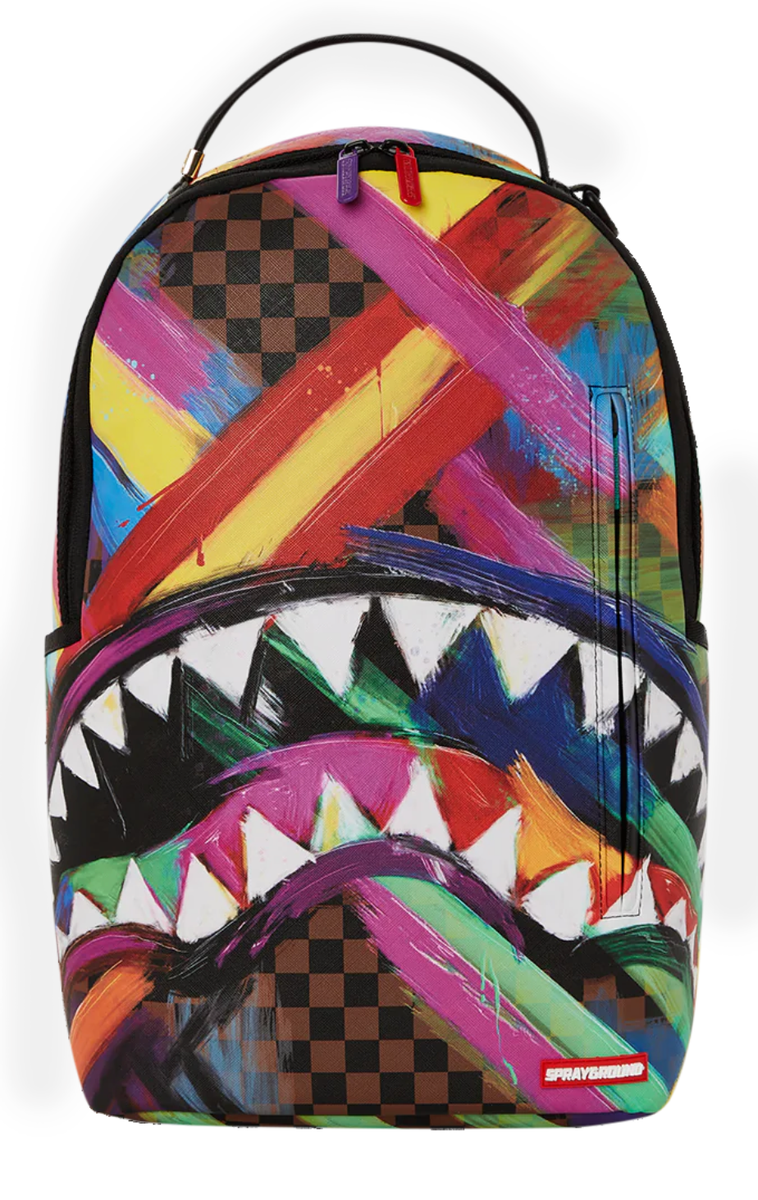 SPRAYGROUND SHARKS IN PARIS CITY STREAKS BACKPACK (DLXV) - Color