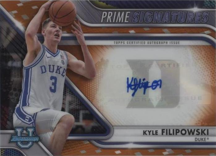2022-23 Bowman University Chrome - Kyle Filipowski #PCS-KF - 1 of 2