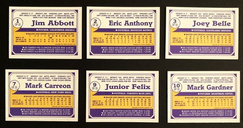 1990 TOPPS TOYS "R" US COLLECTORS' EDITION ROOKIES 32 OF 33 CARD SET GRIFFEY, JR - 第 6/24 張圖片