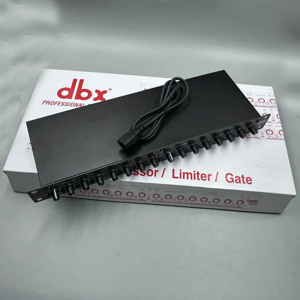 DBX 166XL New Compressor Limiter/Gate Effects DSP Processor - Image 3 of 4