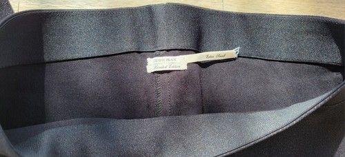 Pantalones elásticos ajustados brillantes negros edición limitada LEON MAX para mujer talla XS nuevos sin etiquetas - Imagen 6 de 7