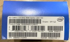 Intel BX80646E31246V3 SR1QZ Xeon Processor E3-1246 v3 8M Cache, 3.50 GHz NEW 
