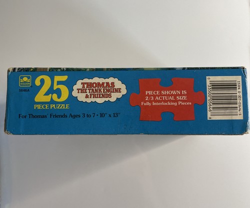 Thomas The Tank Engine & Friends (1993) Vintage Jigsaw Puzzle 25pc Golden Puzzle - Picture 3 of 9