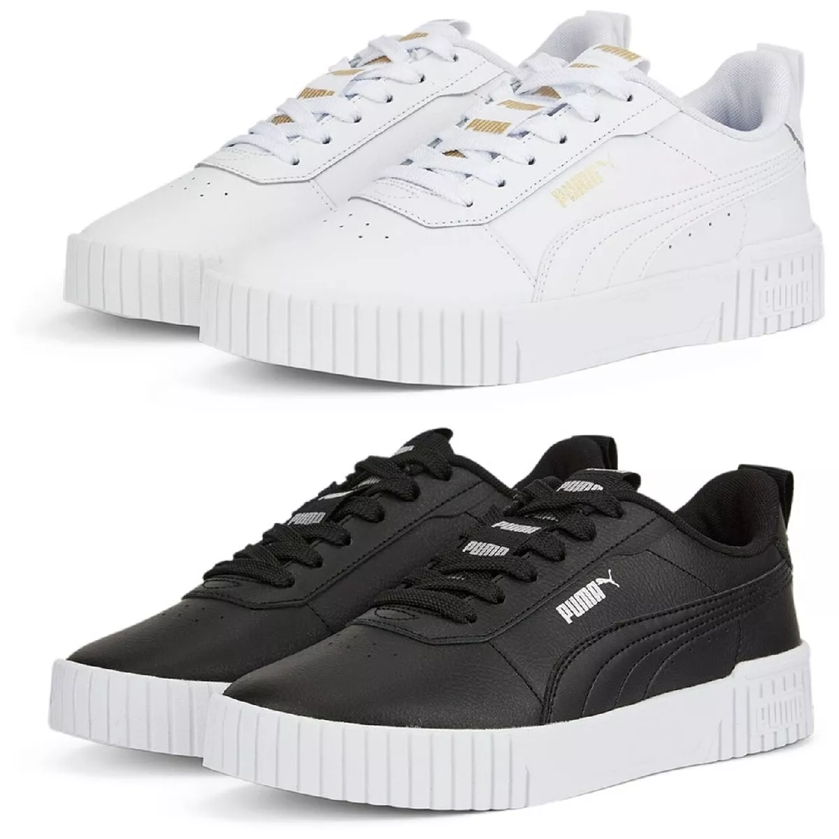 Puma Carina 2.0 Tape Women Sneaker Sports Shoe Skate Leather