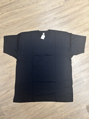 Anvil Herren T-Shirt XXL NEU Schwarz