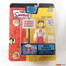 Simpsons teacher Miss Hoover series 14 intellitronic WoS Playmates - worn pack