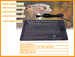 under tank heating pad