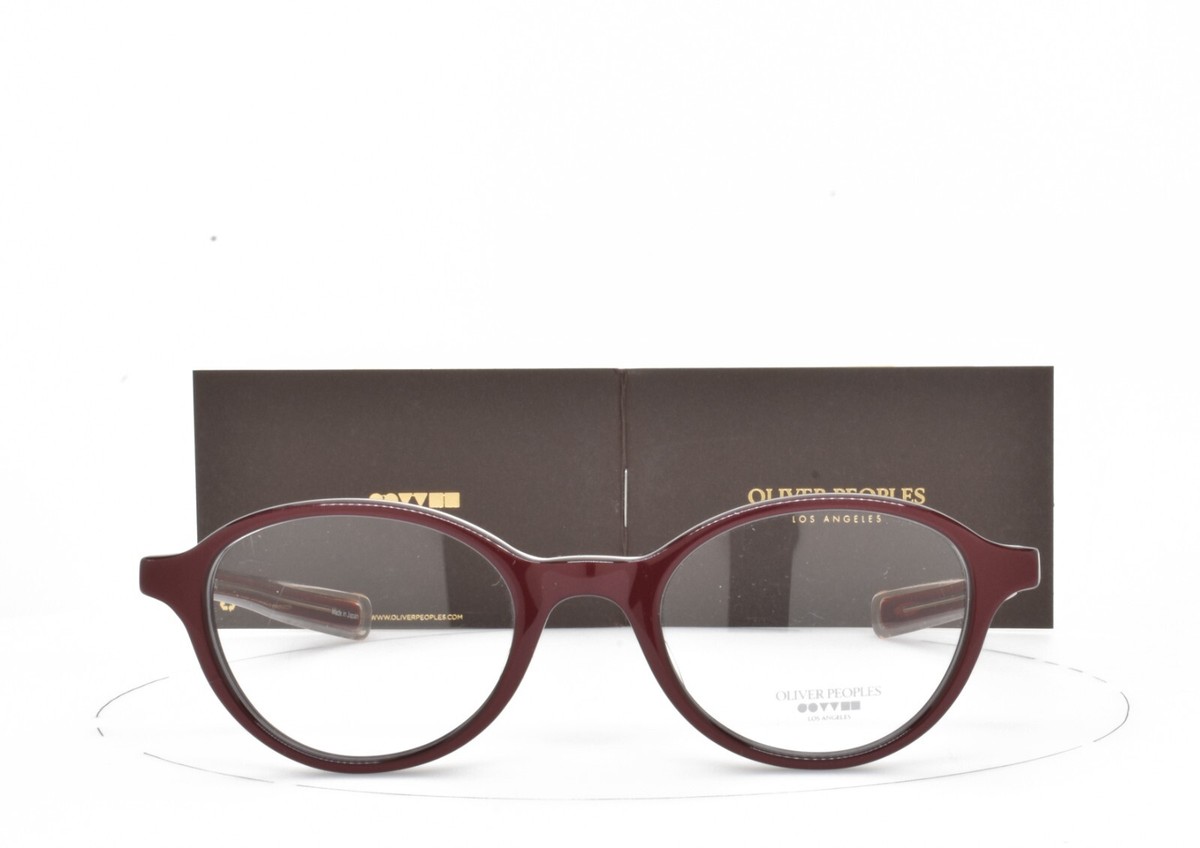 OLIVER PEOPLES ROWAN オリバーピープルズ Oliver Peoples EYEGLASSES ROWAN Burgundy Purple Round Panto 46-21