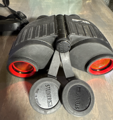 Steiner Firebird II 8 x 30 Binoculars Vintage Made in Germany Rugged Prepper - Picture 3 of 11